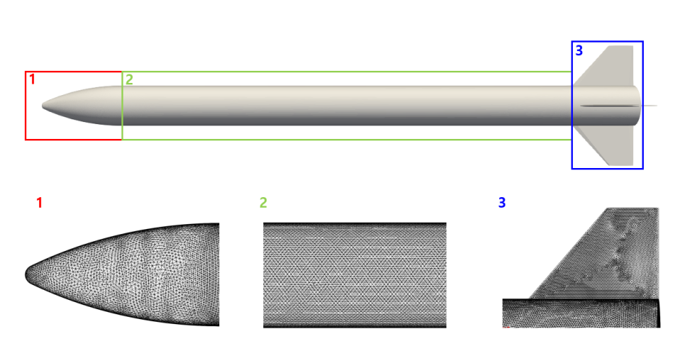 Surface Mesh of N1G Missile